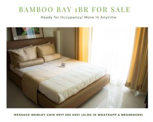 1BR Bamboo Bay Condominium for Sale Cebu