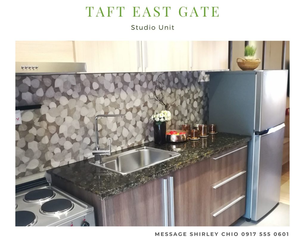 Taft East Gate Studio condominium for sale Cebu
