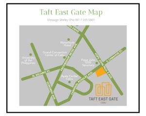 Taft East Gate Map Condominium for Sale in Cebu