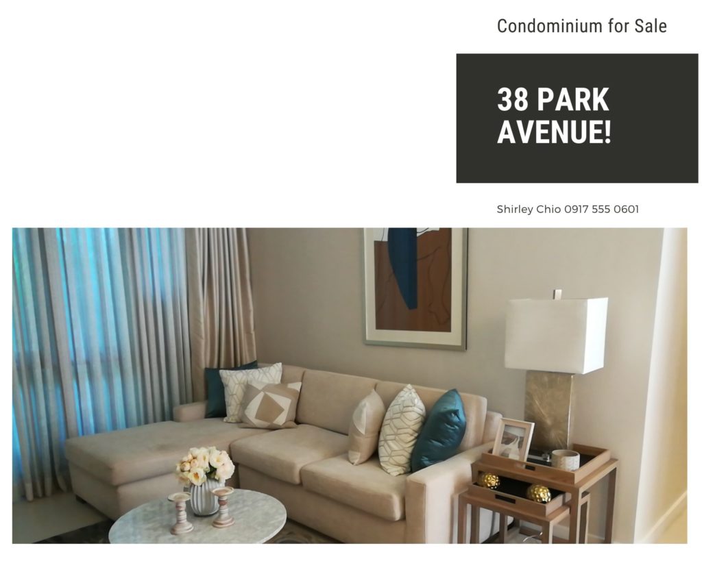 3 Bedroom 38 Park Avenue Condominium for Sale in Cebu IT Park