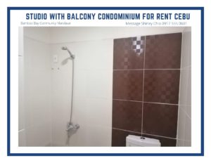Studio with Balcony Condominium for Rent in Cebu Philippines
