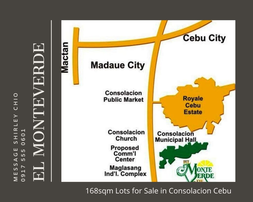 168sqm Lot For Sale El Monteverde Consolacion Cebu