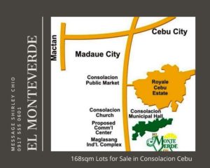 168sqm Lot For Sale El Monteverde Consolacion Cebu