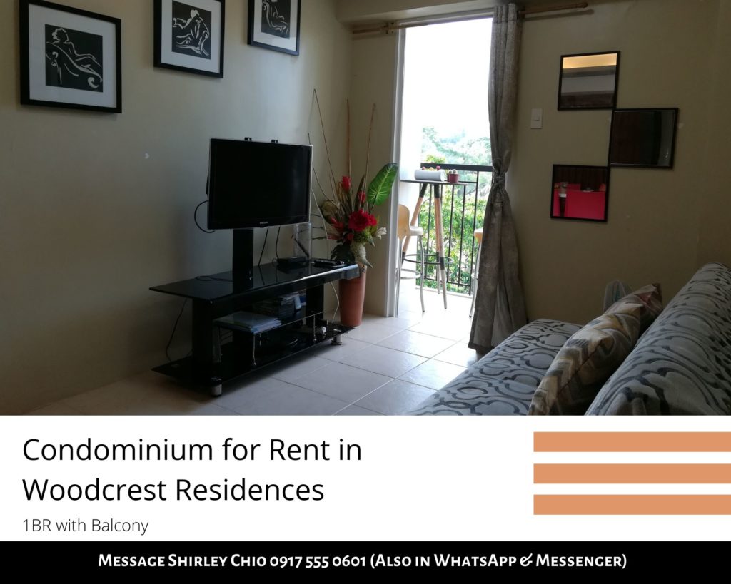 1BR Woodcrest Residences Condominium for Rent Cebu