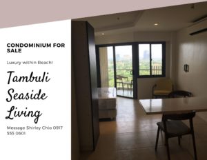 Tambuli Seaside Living Condominium for Sale Mactan Cebu Philippines
