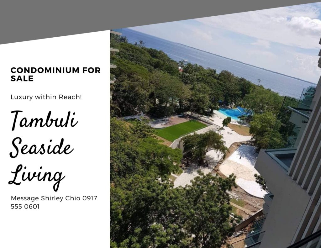 Tambuli Seaside Living Condominium for Sale in Mactan Cebu Philippines