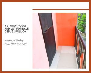 3 Storey House and Lot Single Detached for Sale Cebu Philippines