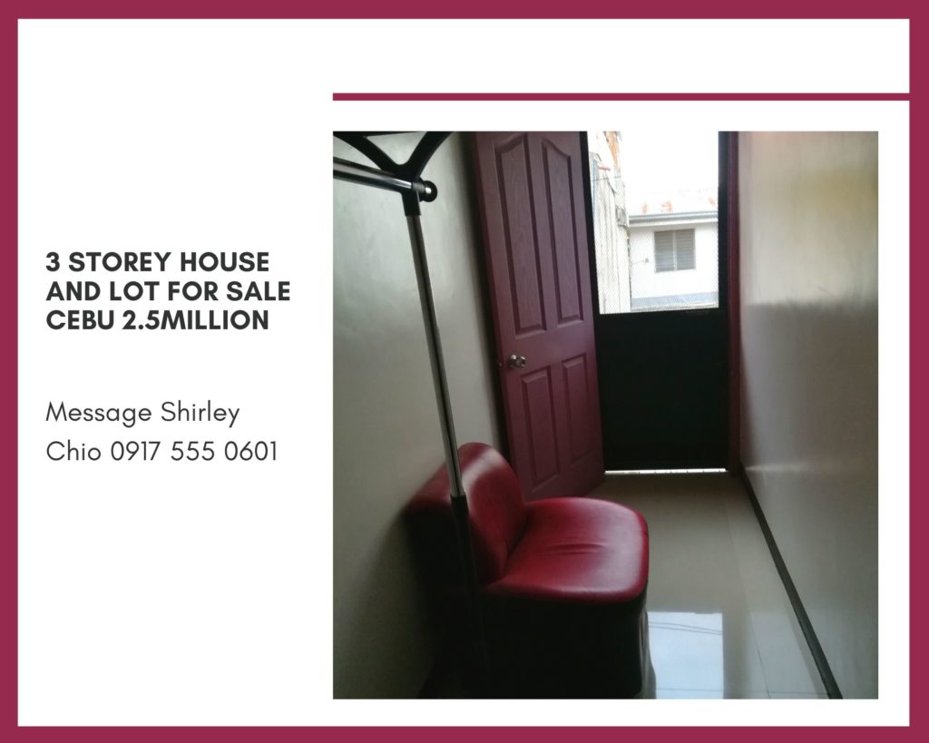 3 Storey House and Lot Single Detached for Sale Cebu Philippines