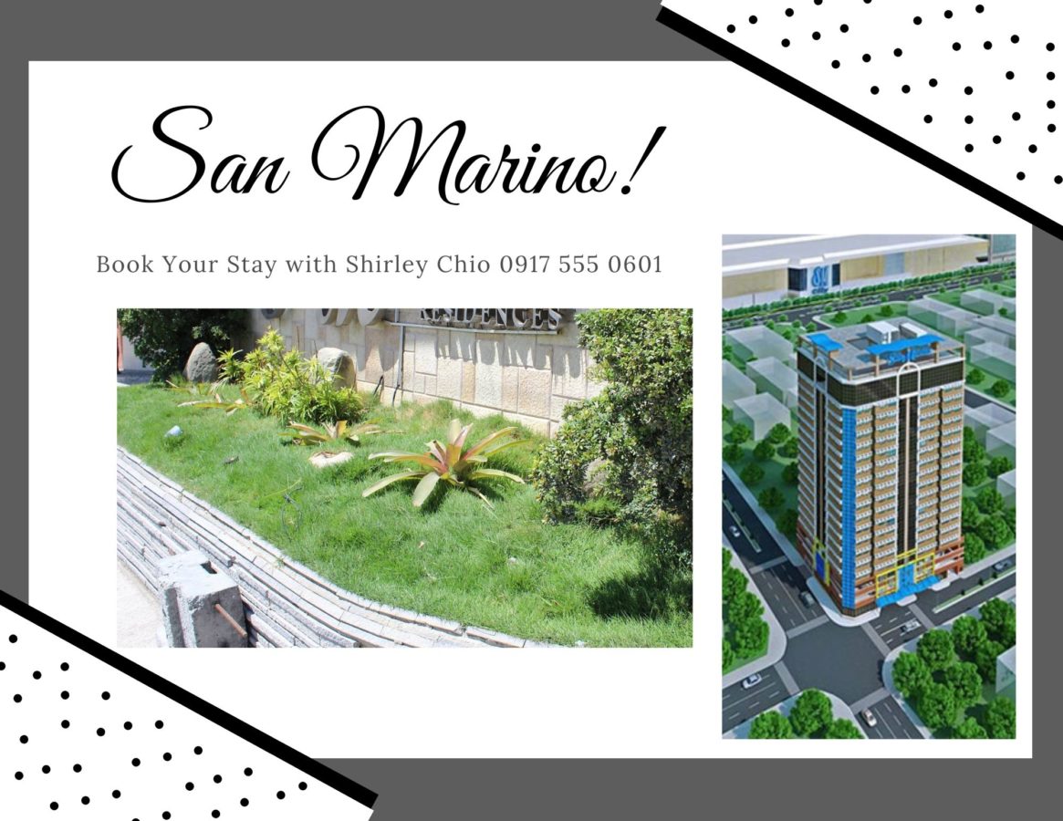 Condominium for Rent in San Marino Residences Cebu Philippines